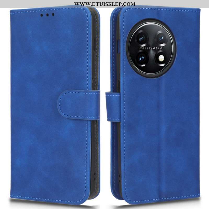 Etui Folio do OnePlus 11 5G Uczucie Dotyku Skóry
